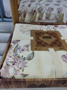 Літнє покривало-піке Irina home Nadide 220х240см Вафельне