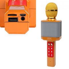 Караоке-мікрофон для дітей WS-1828 Жовтий