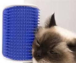 Интерактивная игрушка - чесалка для кошек Hagen Catit Self Groom Синяя