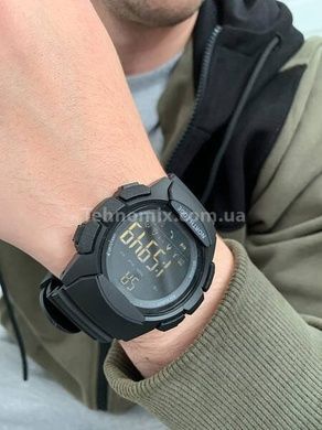 Годинник чоловічий тактичний North Edge Combo 10BAR Black у фірм. коробочці