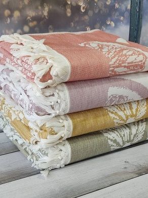 Полотенце Пештемаль Pupilla PUP. Limon mercan 90х170см