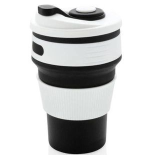Силіконова склянка складана Silicon Magic Cup Чорний