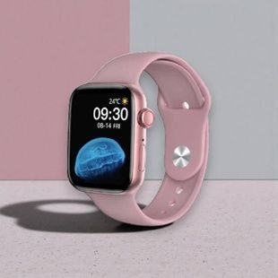 Годинник наручний з функцією дзвінків та смс Smart watch X22 Pro Рожевий
