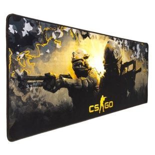 Коврик для компьютерной мыши 70*30см CS GO Counter-Strike Черный с принтом