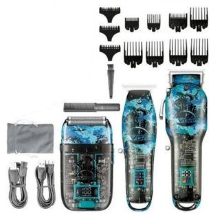Набір для стрижки VGR V-645 Professional Set Blue Блакитний