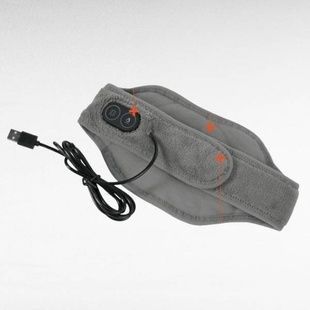 Бандаж на шию з підігрівом Calm Heat Massaging Neck Wrap Сірий