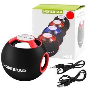 Bluetooth-колонка акумуляторна з вбудованим FM-приймачем Hopestar H46 Чорна