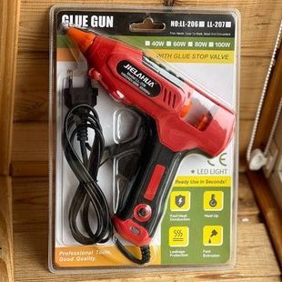 Термоклейовий пістолет glue gun AND 1982 Червоний з чорним