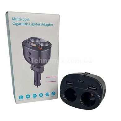 Адаптер Автомобільний Multi Port Cigarette Lighter Adapter