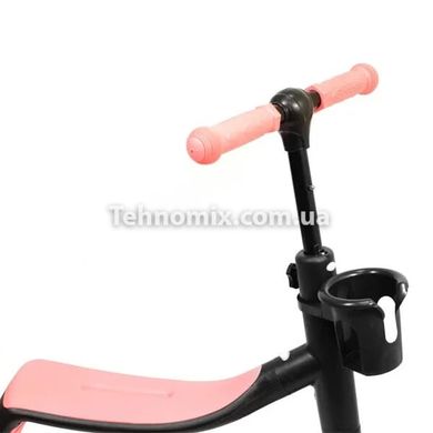 Самокат-велобіг від з педалями Scooter 3в1 БЕЗ УПАКОВКИ Рожевий