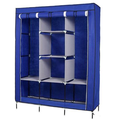 Складана тканинна шафа Storage Wardrobe 88130 Синя