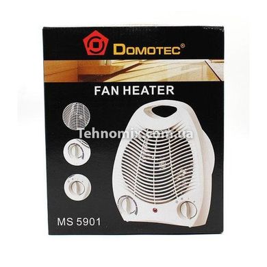 Електричний тепловентилятор, дуйка Domotec MS 5901 2000 Вт