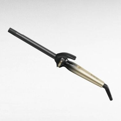 Плойка для завивки волосся 13mm, 120-200&deg;C, керамічне покриття, 20W IPARAH P-206 Чорна із золотим