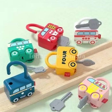 Машинка Замочок з ключем Toy Key 469 Синя