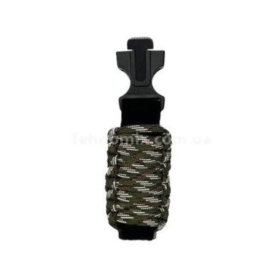 Браслет для выживания PARACORD 18 мм с компасом Камуфляжный