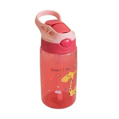 Детская бутылка для кормления Baby bottle LB-400 400 мл Розовая