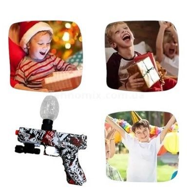 Пістолет з орбізами, заряджання USB Water gun M416 AND G-717 Череп