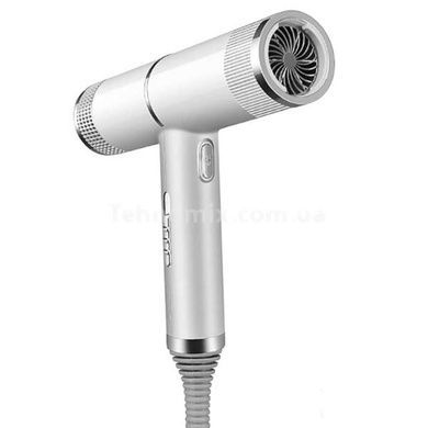 Фен стайлер профессиональный ионный Hairdryer Серый