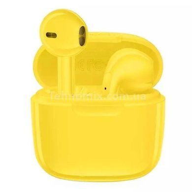 Наушники беспроводные Bluetooth TWS XO X23 TWS Желтые