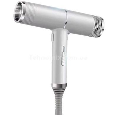 Фен стайлер профессиональный ионный Hairdryer Серый