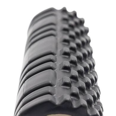Ролик для йоги массажный (спина и ноги)OSPORT 14*33см Черный