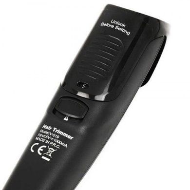 Машинка для стрижки волос VGR V-019 USB Черная