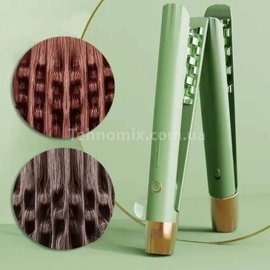 Щипцы для волос для придания объема D HAIR CLIPPER XL-618 JW Зеленый