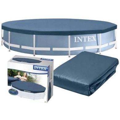 Тент для каркасного басейну 366см Intex 28031 Синій