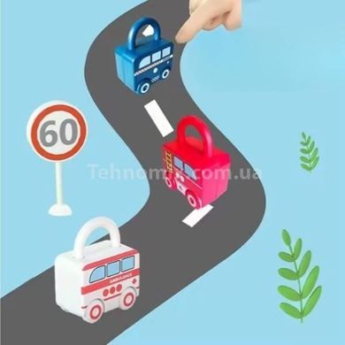 Машинка Замочок з ключем Toy Key 469 Синя