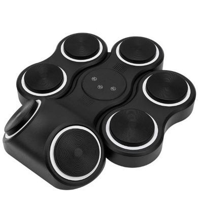Тренажер мішень для боксу музична з рукавичками у комплекті Smart Box Bluetooth Чорний