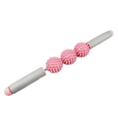 Масажер для тіла з трьома кулями, що стимулюють, Massager AND 5284 Рожева