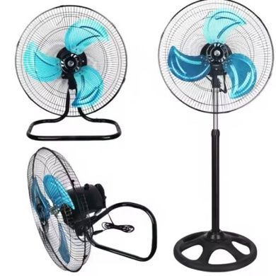 Вентилятор 3в1 напольный, настольный и настенный, 3 скорости Alfarid Fan 18 Stand Fan Черный