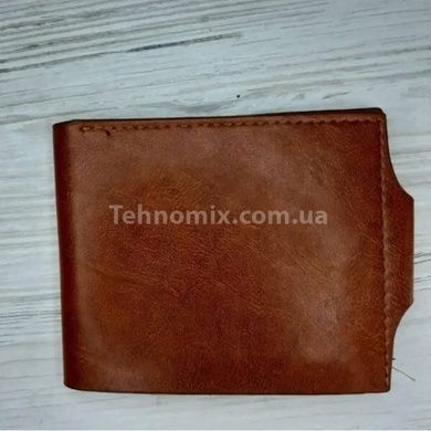 Гаманець чоловічий з екошкіри DAIGIST DAIQISI Leat Strauss&Co Коричневий