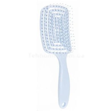 Расческа пластиковая продувная Hollow Comb (Candy-colored) Голубая