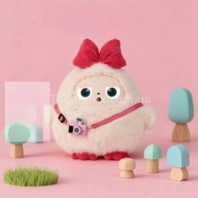 Игрушка мягкая интерактивная с искусственным интеллектом Smart AI Plush Kiki Бежевая