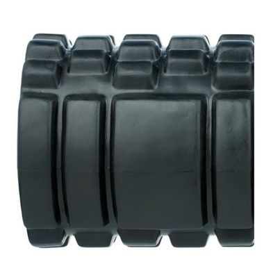 Ролик для йоги массажный (спина и ноги)OSPORT 14*33см Черный