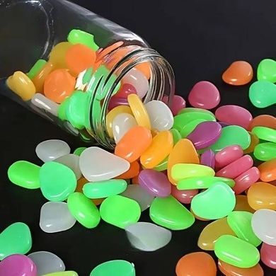 Декор Камені флуоресцентні для акваріумів та вазонів 500шт KAR55 Різнокольорові