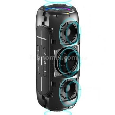 Колонка беспроводная с микрофоном Hopestar P32 MAX Черная