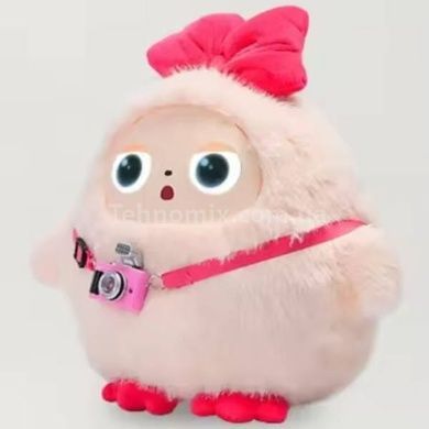 Игрушка мягкая интерактивная с искусственным интеллектом Smart AI Plush Kiki Бежевая