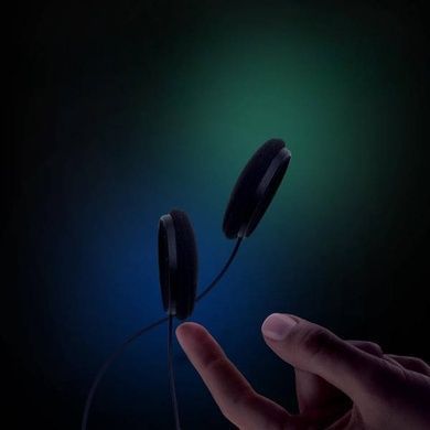 Мотогарнитура беспроводная на шлем с мягким микрофоном и подсветкой Bluetooth 5.3 Y10 Черная