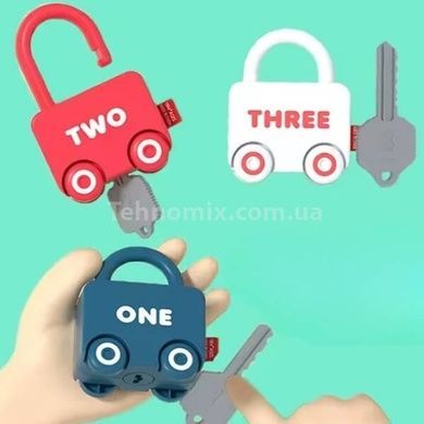 Машинка Замочок з ключем Toy Key 469 Синя