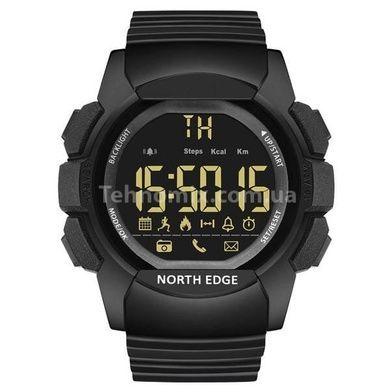 Годинник чоловічий тактичний North Edge Combo 10BAR Black у фірм. коробочці
