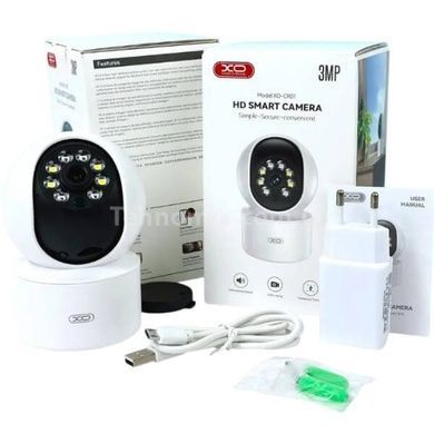 Камера відеоспостереження XO CR01 Smart Treasure 300W Pixel Біла
