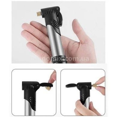 Насос велосипедний mini pump 2121 Сірий