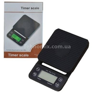 Весы кухонные с таймером 5кг (0,1г) K07 + чаша