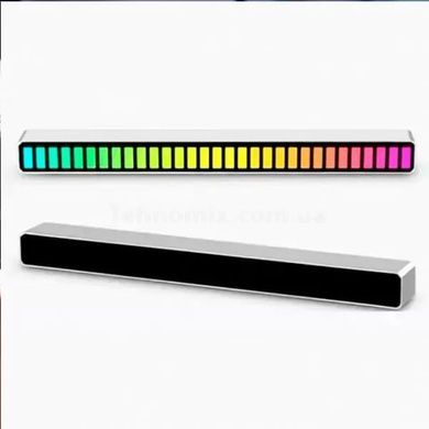 Музыкальный светильник RGB D08 USB лампа Белый