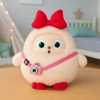 Игрушка мягкая интерактивная с искусственным интеллектом Smart AI Plush Kiki Бежевая