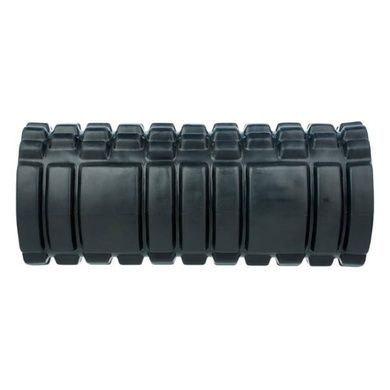 Ролик для йоги массажный (спина и ноги)OSPORT 14*33см Черный