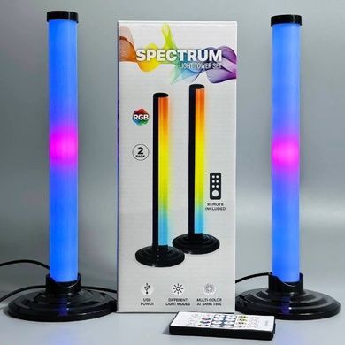 Настольные лампы RGB с пультом комплект 2шт Spectrum