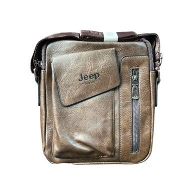 Сумка кожаная мужская Brown6380 Коричневая